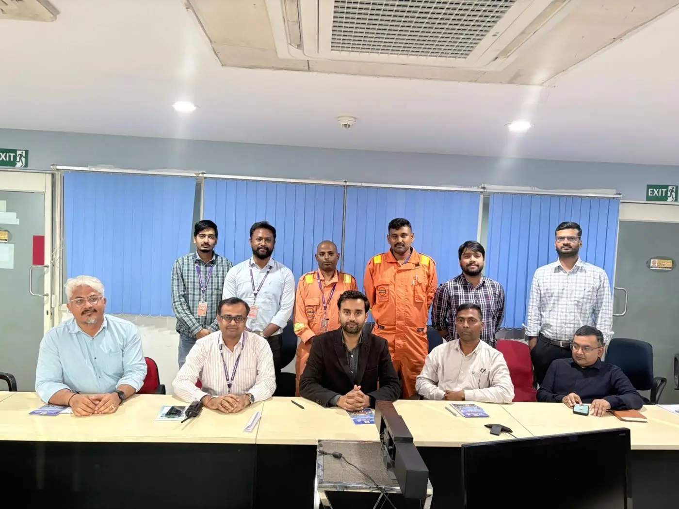 QualityNexus team with client staff and on-site safety officers
